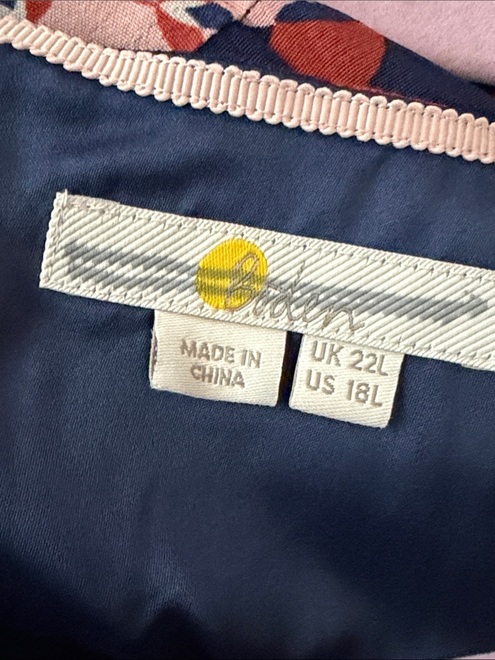 Boden Daisy Conker Midi Dress Size 18L
